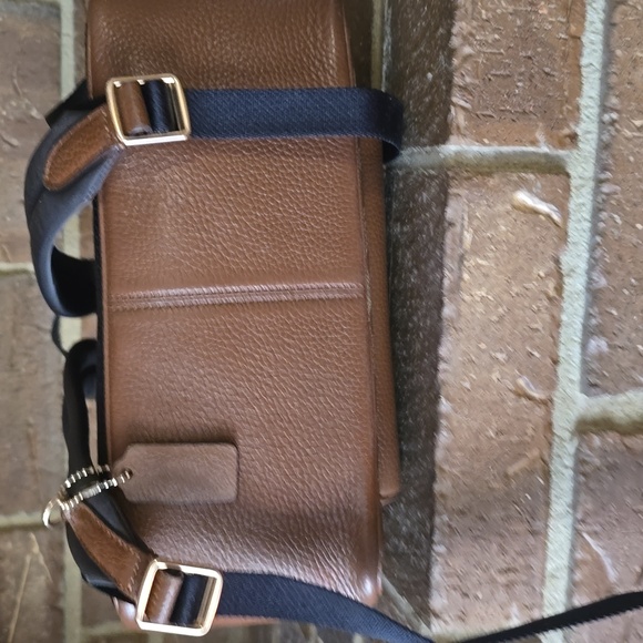 COACH Court Backpack In Signature Canvas Brown - Picture 7 of 10